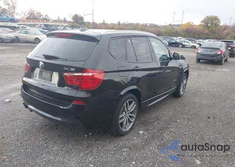 2017 BMW X3 xDrive35I из США, поврежденный, VIN 5UXWX7C35H0U43081